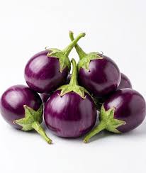 Round Purple Brinjal - Ringda